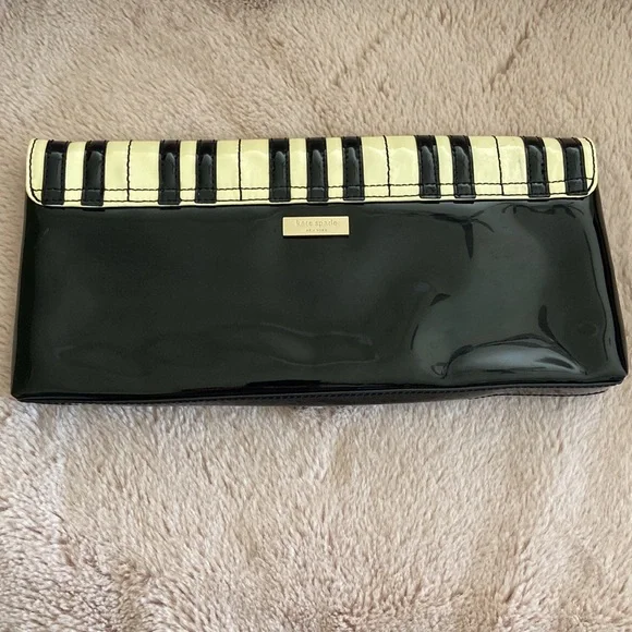 Kate Spade Duet Piano Key Clutch - Picture 3 of 7